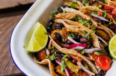 5 MINUTE VEGAN TACO | FOR WEIGHT LOSS | OIL FREE