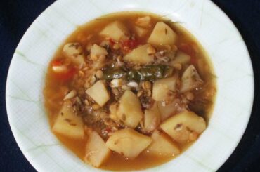 Lentil Potato Stew/ Dinner Recipes / Lentil Recipes / Potato Recipes /Vegetarian Recipes 1038