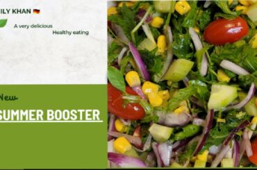 Summer Booster salad || very easy and healthy salad recipe||