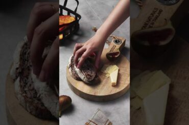 #Shorts - Quick & Easy Breakfast Recipes Healthy (wholemeal bread, fig and cheese)