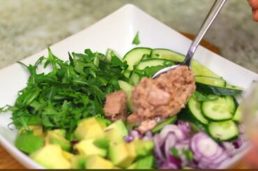 #shorts #healthy Salads Tasty, Tuna, Cucumber Salad Recipe