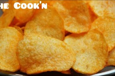 Homemade Crispy Potato Chips| Lays Chips Recipe |Quick & Easy Aloo Chips Recipe| Tiffin Box Recipes