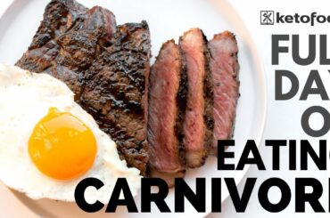CARNIVORE DIET RECIPES | Full Day of Eating Carnivore Diet | EAT KETO CARNIVORE WITH ME