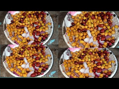 Healthy Evening Snacks Recipe||Black Chana or China Badam Healthy Snacks Recipe||#recipes#village Healthy Evening Snacks Recipe||Black Chana or China Badam Healthy Snacks Recipe||#recipes#village