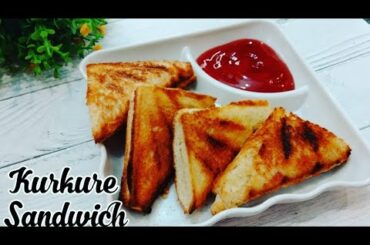 Kurkure Sandwich | 5 min Snack recipe | Kurkure Sandwich recipe at home | Quick snack recipe |