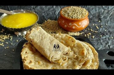Healthy millets roti for weightloss/Glutenfree recipes/How to make bajra roti/chapati/phulka/pearl