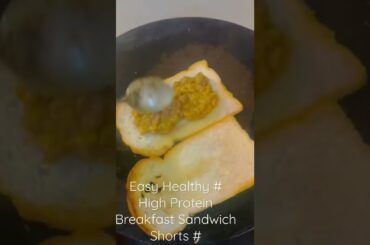Healthy Easy Breakfast |Sandwich Burger Shorts |YouTube video viral Video By Roti Chawal