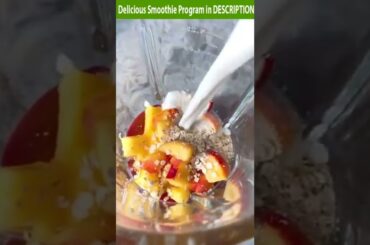 Mango Peach Smoothie Recipe - Mango Peach Smoothie For Healthy & Weight Loss lose weight fast at ho