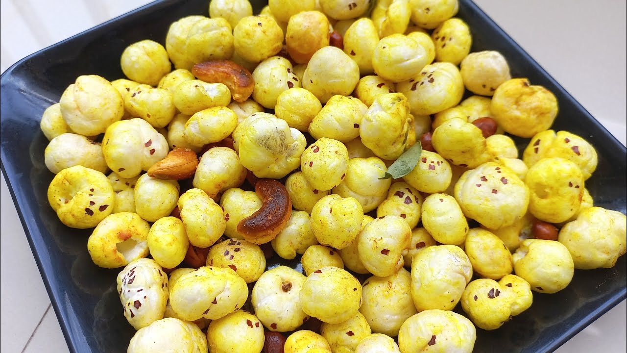 easy and healthy makhana recipe, crispy makhana, snacks recipe, khana banane ki recipe easy and healthy makhana recipe, crispy makhana, snacks recipe, khana banane ki recipe