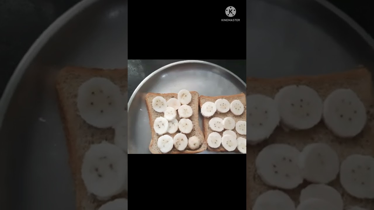 honey banana toast |breakfast |healthy toast honey banana toast |breakfast |healthy toast