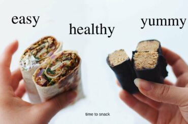 Addictive Vegan Snack Ideas! (healthy, easy)