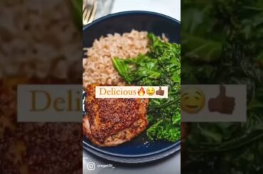 Honey Mustard Chicken Thighs | Healthy Honey Mustard Sauce | Healthy Dinner Idea | Weight loss Foods