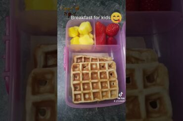 Healthy Breakfast for kids - last minute recipes