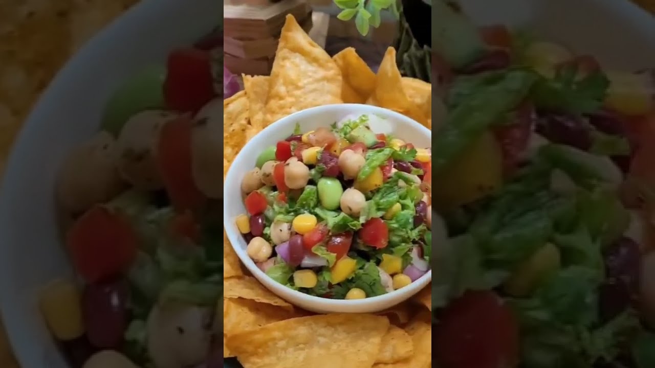 Healthy Bean Salad Recipe:: Quick + Easy Meal Prep Less Healthy Bean Salad Recipe:: Quick + Easy Meal Prep Less