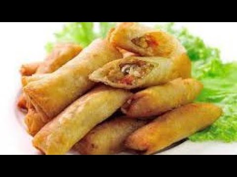 Chicken Spring Roll – Roll Recipe with Roll Patti – Special Ramadan Recipe Chicken Spring Roll - Roll Recipe with Roll Patti - Special Ramadan Recipe