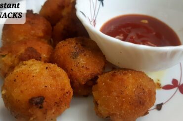 Kids Special Snacks|Make just in 10mins|Snacks recipes#pohaballs