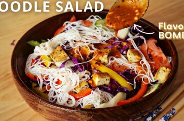 15 Minutes Healthy Noodles Salad Recipe