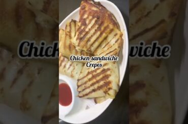 Chicken crepe recipe#shorts #youtubeshorts #foodshort #ytshort #chickencrepesrecipe