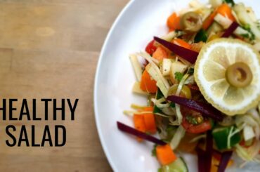 Healthy Vegetable Salad Recipe | Weight Loss Recipe | Tasty and Crunchy Salad