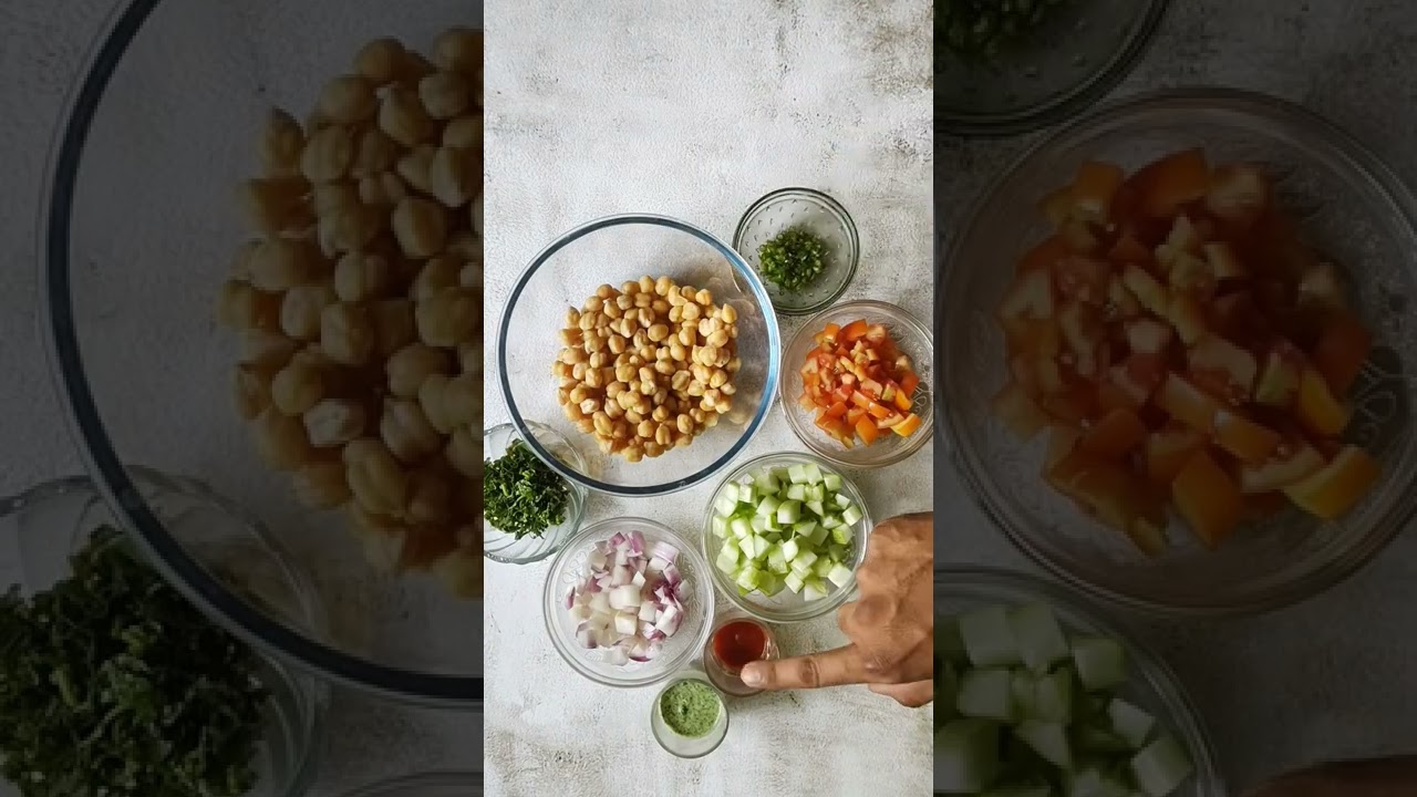 Chatpata chana salad | healthy chickpea salad recipe | weight loss salad | #shorts #youtubeshorts Chatpata chana salad | healthy chickpea salad recipe | weight loss salad | #shorts #youtubeshorts