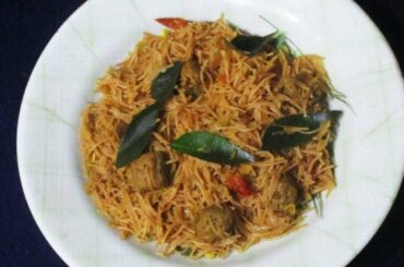 Soy Chunk Vermicelli Pasta/ Dinner Recipes / Pasta Recipes /Vermicelli Recipe/Breakfast Recipes 1142