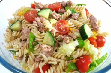 Tuna Pasta Salad/Simple & Healthy Salad Recipe