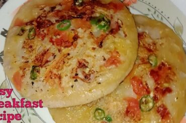 Easy & Healthy Breakfast recipe| Aate ke uttapam by Beauty Cooking Blog
