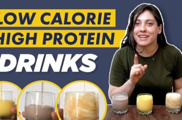 3 Healthy Summer Drinks Recipes - Smoothie Recipes for Weight Loss - Low Calorie, High Protein