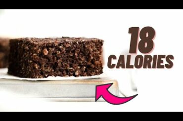 18 CALORIE CHOCOLATE OATMEAL CAKE- Low calorie chocolate cake recipe