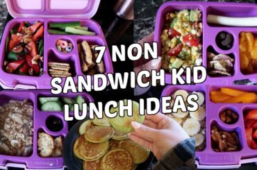 7 NON SANDWICH SCHOOL LUNCH IDEAS FOR KIDS| Tres Chic Mama