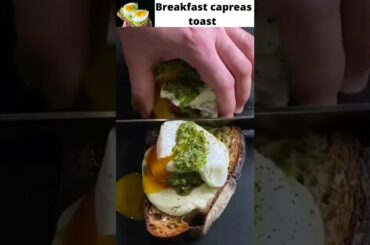 Easy Breakfast caprease toast|Quick and healthy recipes|#recipe|#resipes|egg recipe