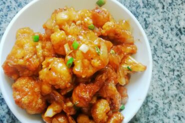 Honey & Garlic #cauliflower Recipe #vegan #healthy