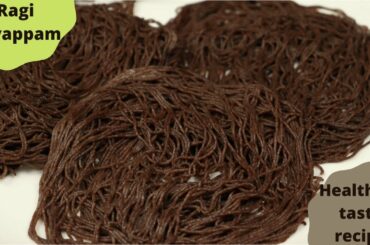 Ragi idiyappam | finger millet idiyappam | kezhvaragu idiyappam | keppai idiyappam | healthy recipes