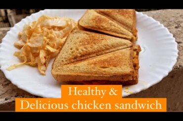 Healthy & Delicious chicken sandwich recipe | Fat loss program | Episode-4 #chickensandwich #healthy