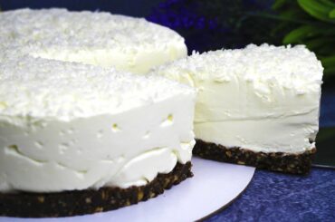 HEALTHY no bake cheesecake! Keto recipe Gelatin Free, Gluten Free, Sugar Free, Cookie Free!