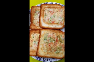 Quick, Healthy & Testy perfect Bread recipe/5 minutes Bread Omelette recipe/One pan Egg toast#shorts