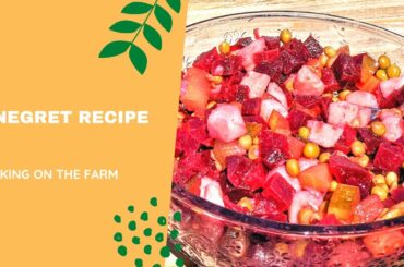 BEST Salad Recipe for Digestive Health - Vinegret Salad Recipe - Easy Healthy Salad Recipe