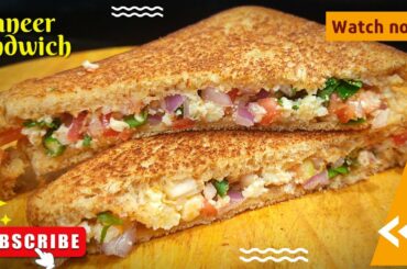 Protein Veg Sandwich Recipe | Healthy Sandwich for Weight loss | Brown bread Sandwich| No Oil/Butter