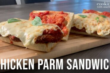 The Ultimate Cheesy Chicken Parm Sandwich Recipe
