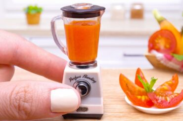 Best Miniature Tomato Soup Recipe | Homemade Healthy Tiny Soup Tutorial By Tiny Cakes