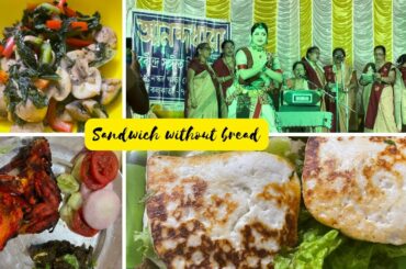 Paneer Sandwich recipe without bread | Healthy and tasty dinner recipes | Keto | Dance Show