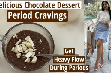 Quinoa Chocolate Pudding Recipe For Weight Loss | Period Cravings | Delicious Dessert For Periods