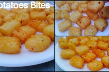 Potatoe Bites | Aloo Crispy Bites | Snacks Recipe | Potatoes Recipes | How To Make Potatoes Bites