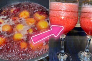 Fresh And Healthy Plum Juice Recipe By Silly Chilli Food