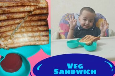 Veg Sandwich Recipe For Kids|Healthy & Easy Breakfast For Kids| Glamorous Mayra
