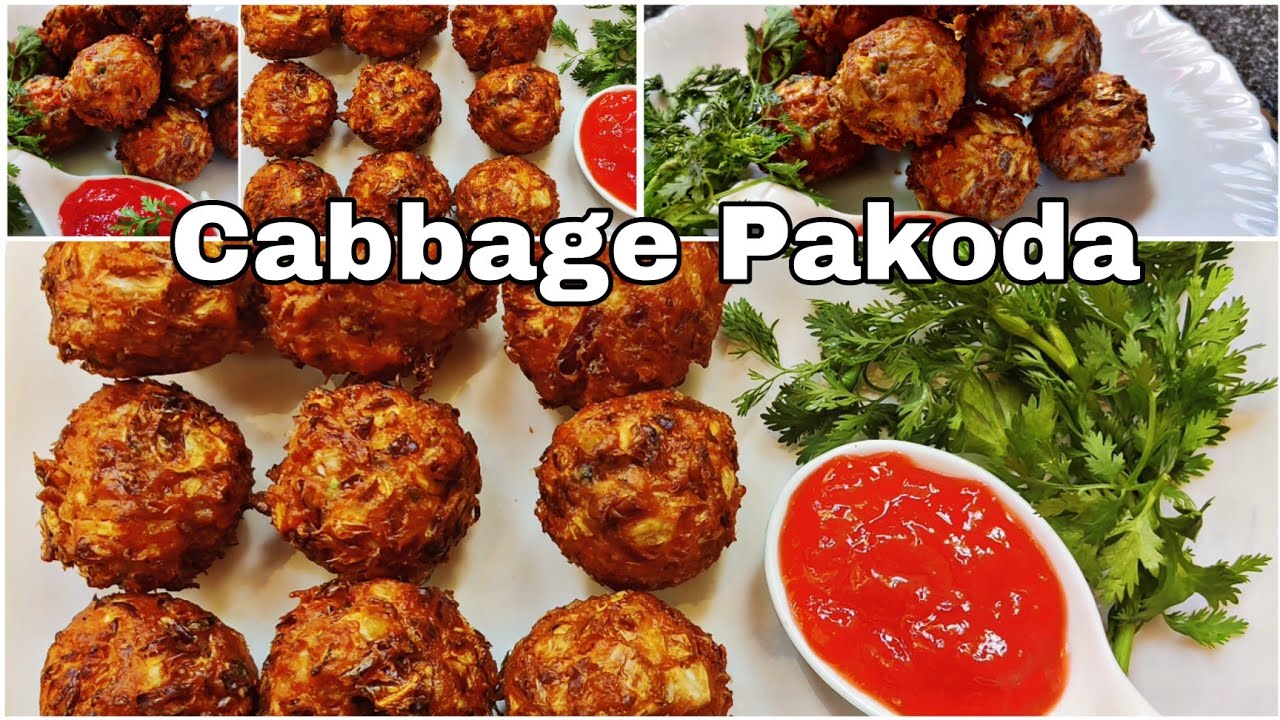Cabbage Pakoda/Crispy Cabbage bites/ Evening snacks recipe/Snacks Recipe/ Instant snacks recipe Cabbage Pakoda/Crispy Cabbage bites/ Evening snacks recipe/Snacks Recipe/ Instant snacks recipe