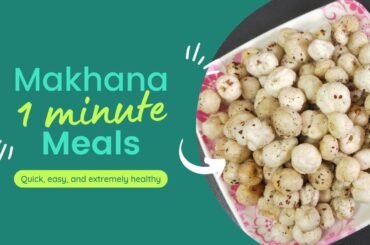 Makhana mazaa | masala makhana recipe | healthy recipes | phool makhana | weight loss recipe |