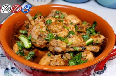 KALI MIRCH CHICKEN KARAHI RECIPE | BLACK PEPPER CHICKEN KARAHI | QUICK & EASY CHICKEN RECIPE