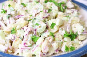 Healthy Potatoes Salad Recipe | Healthy Salad | Veg & Potato Salad Dinner Recipe