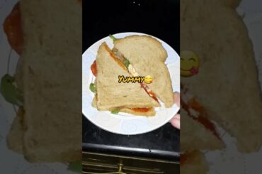Healthy breakfast sandwich recipe #shorts #shortvideo #healthyrecipes